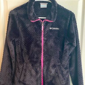 Columbia Full-Zip Fleece Jacket NWOT Girls L 14/16